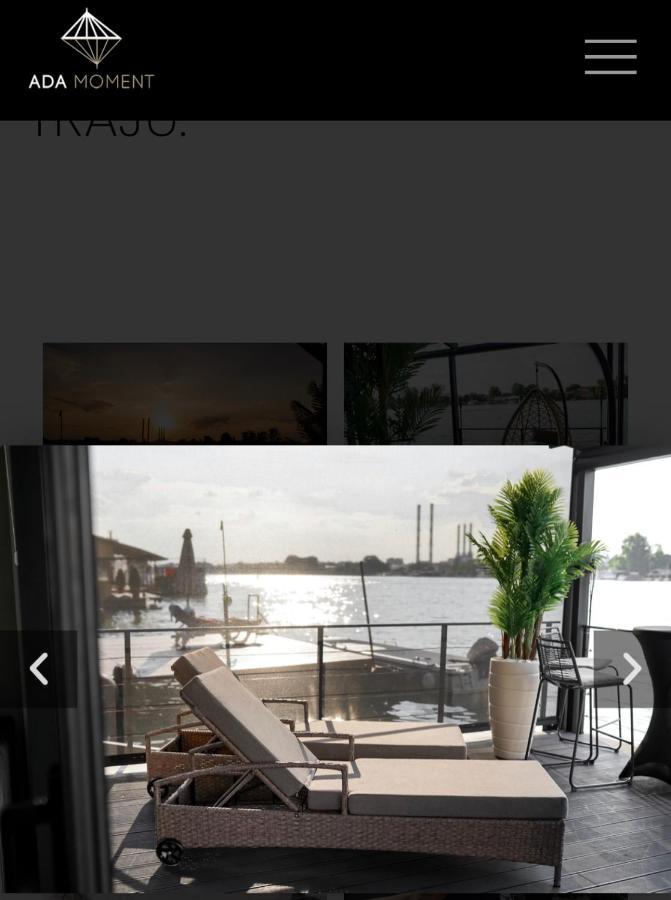 Ada Moment Splav- Kuca Na Reci Beograd- Floating House On Sava River ,Βελιγράδι Εξωτερικό φωτογραφία